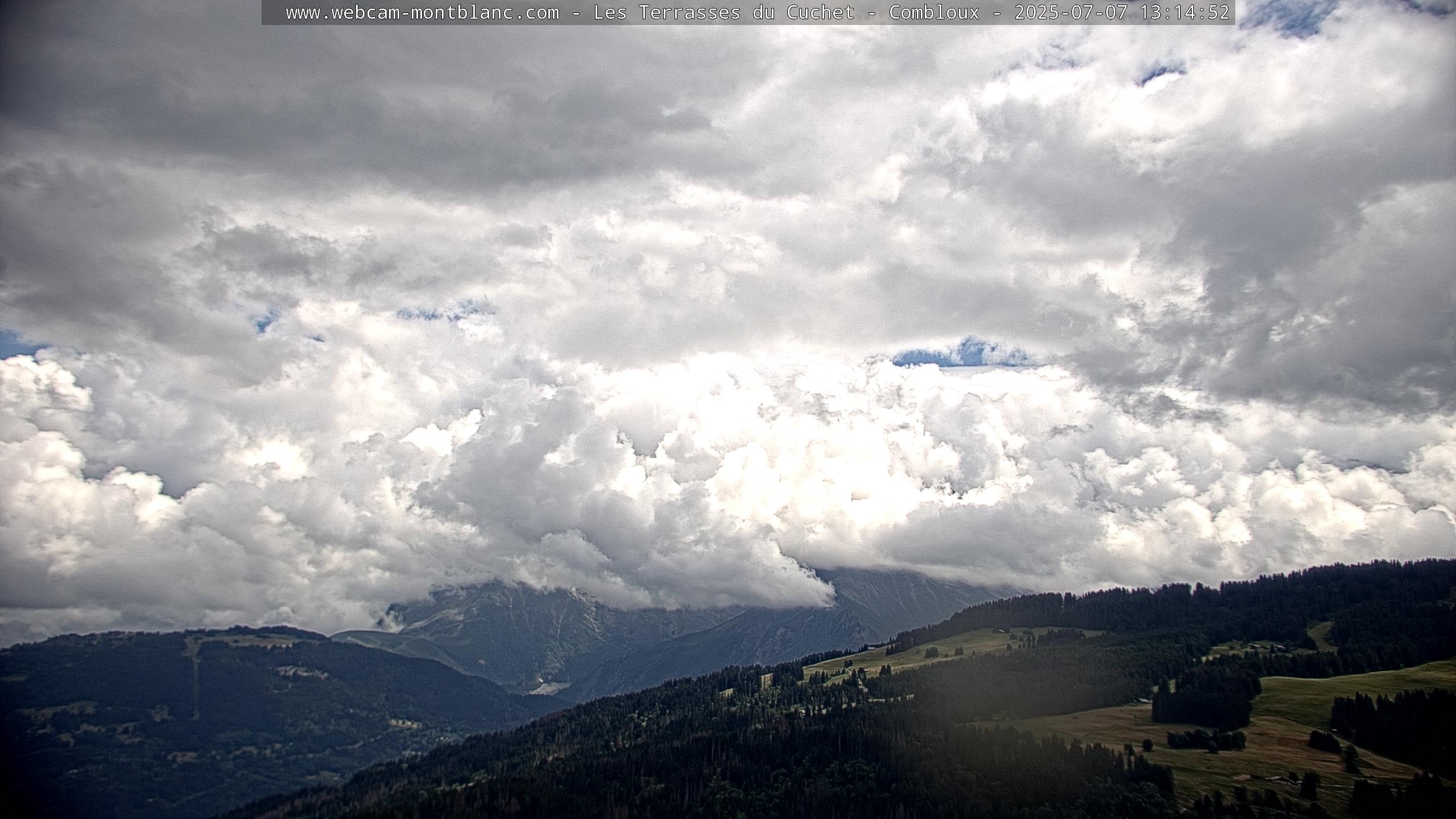 Vue du Mont-Blanc