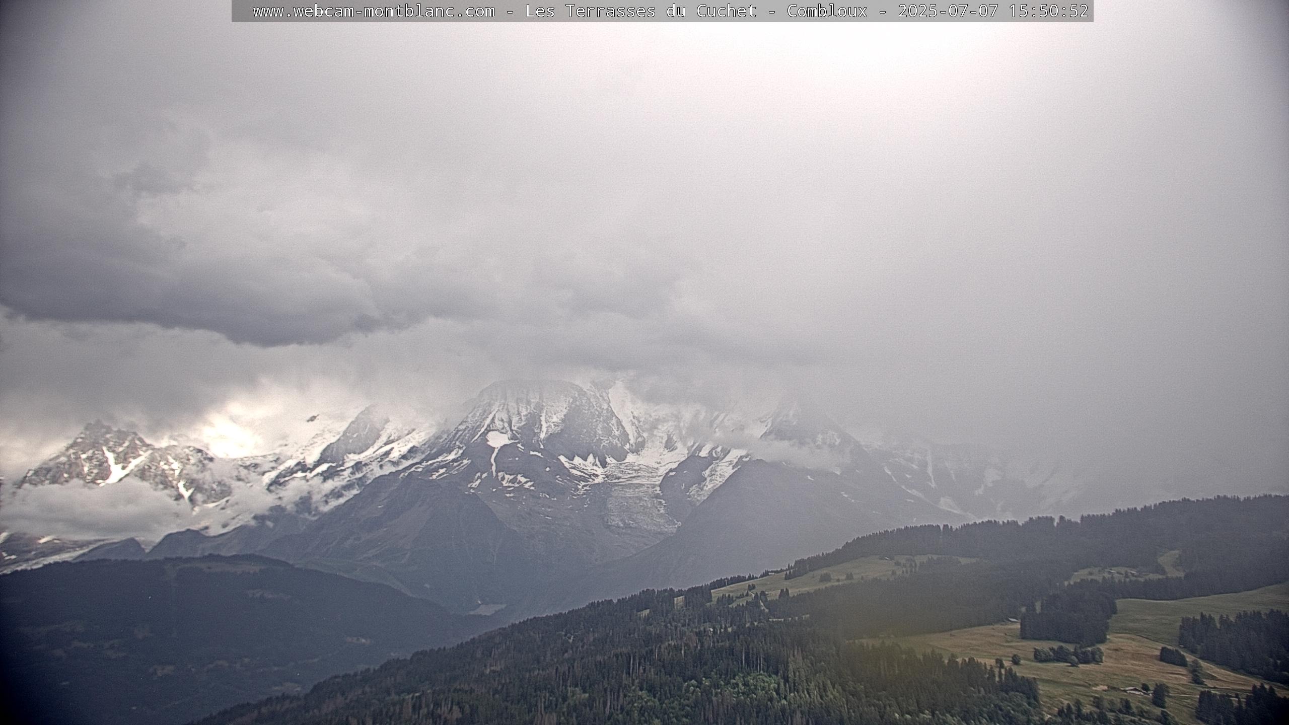 Vue du Mont-Blanc