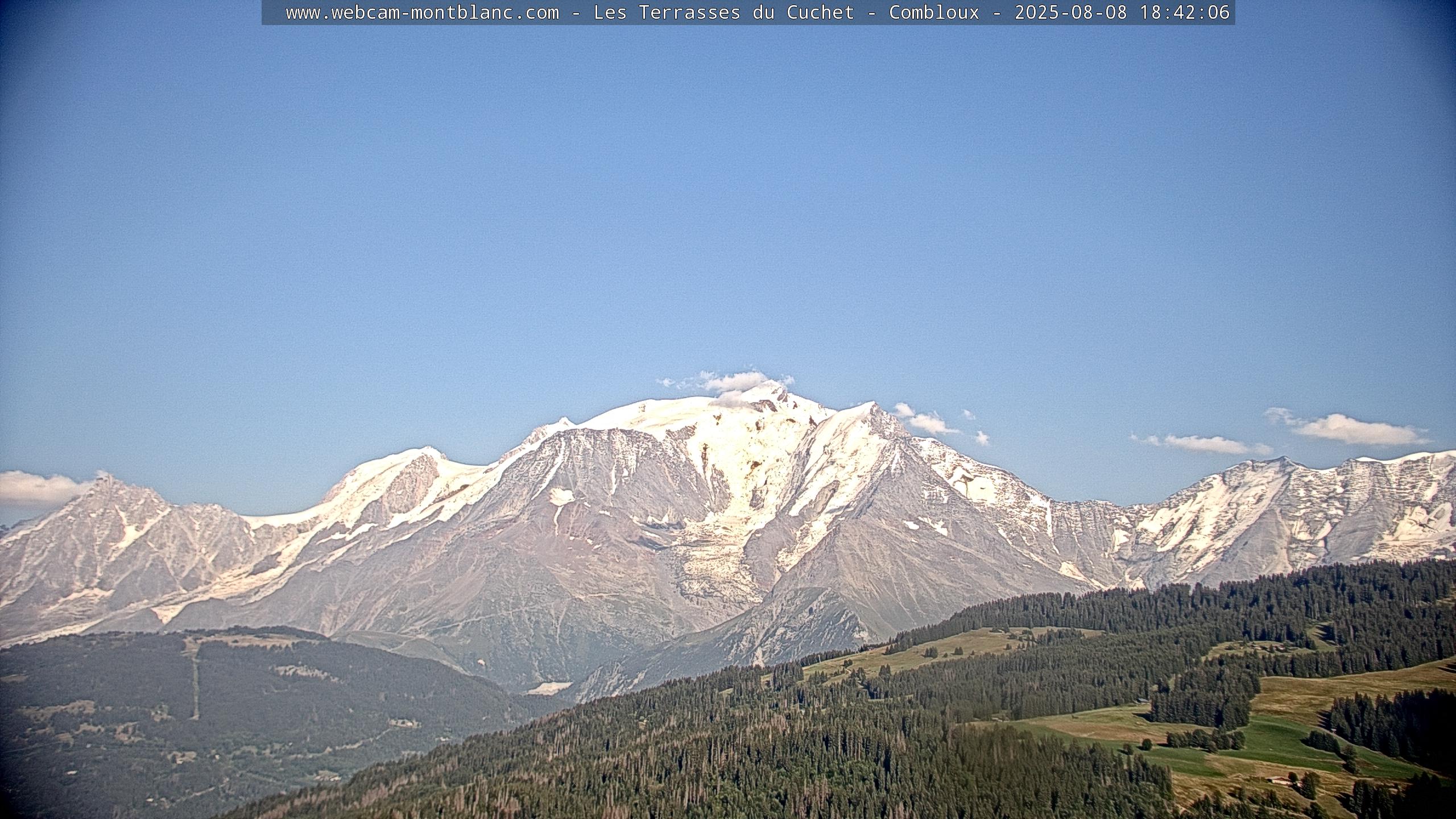 Vue du Mont-Blanc