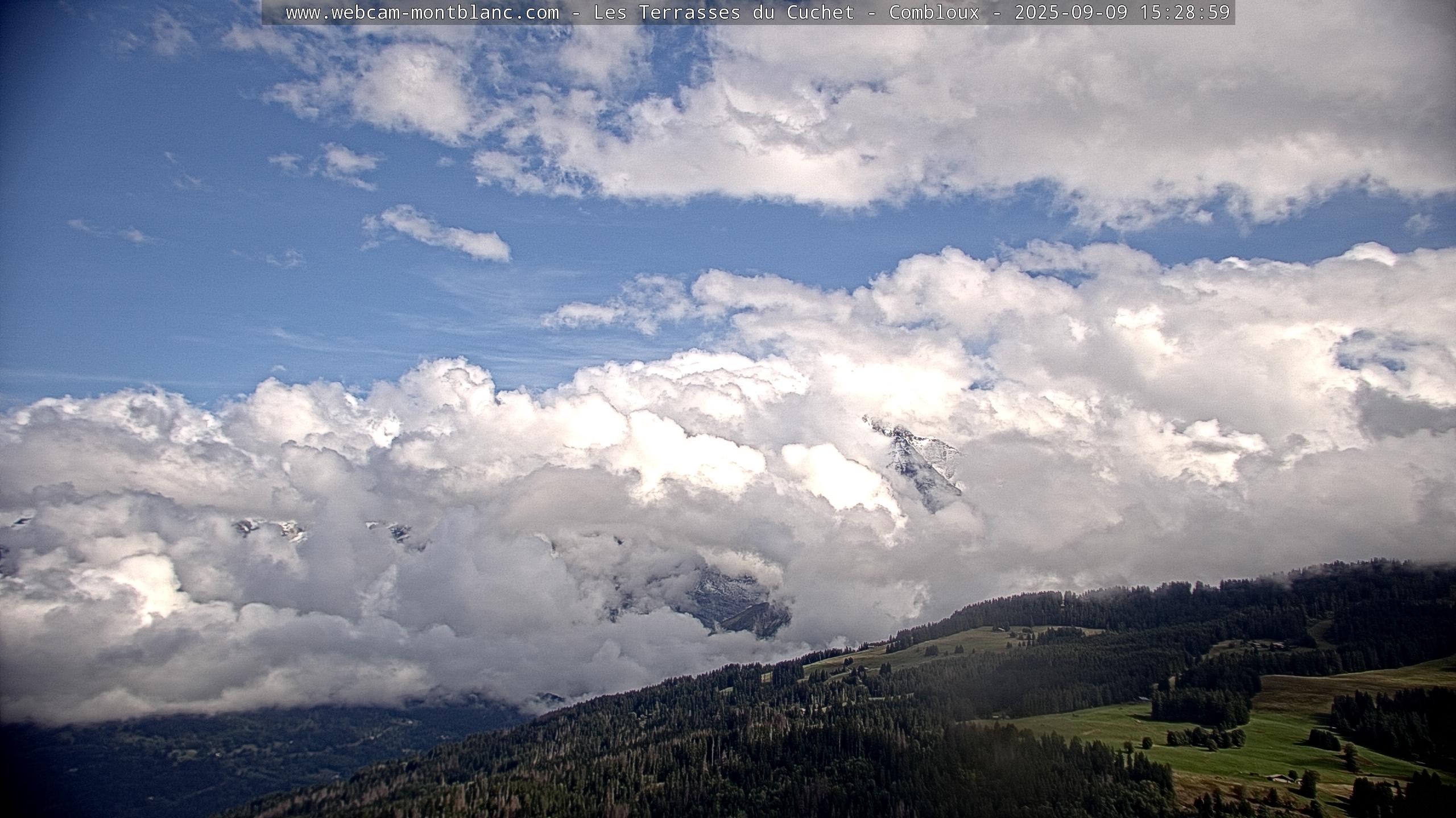 Vue du Mont-Blanc