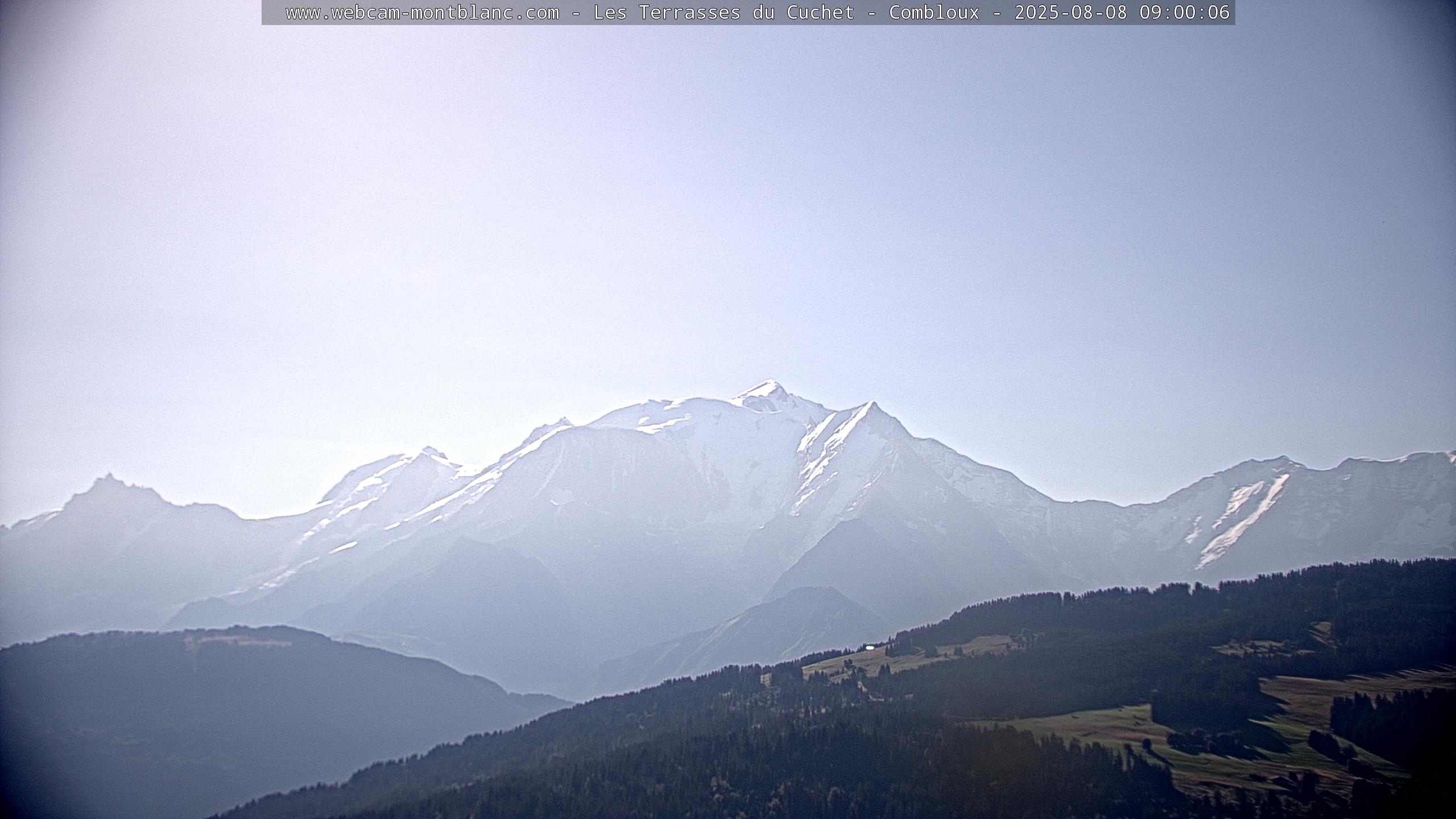 Vue du Mont-Blanc