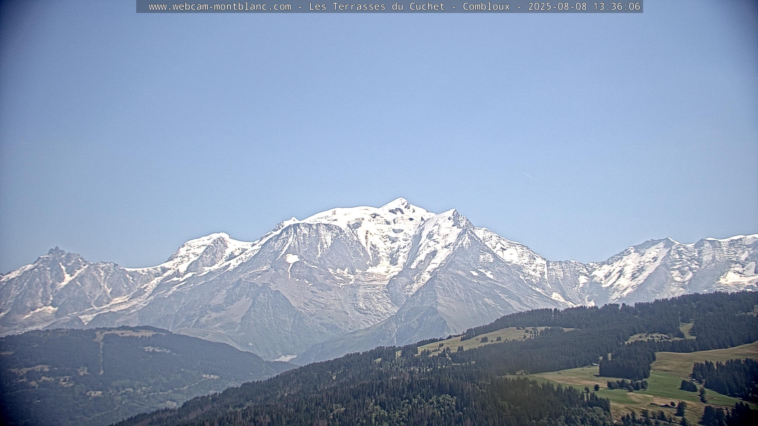 Vue du Mont-Blanc