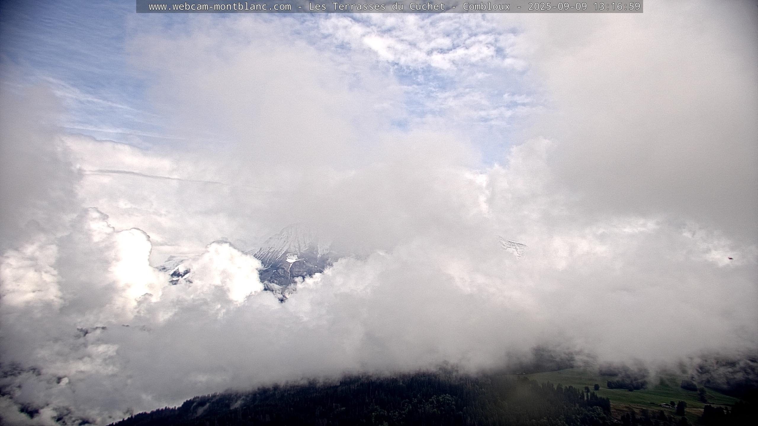 Vue du Mont-Blanc