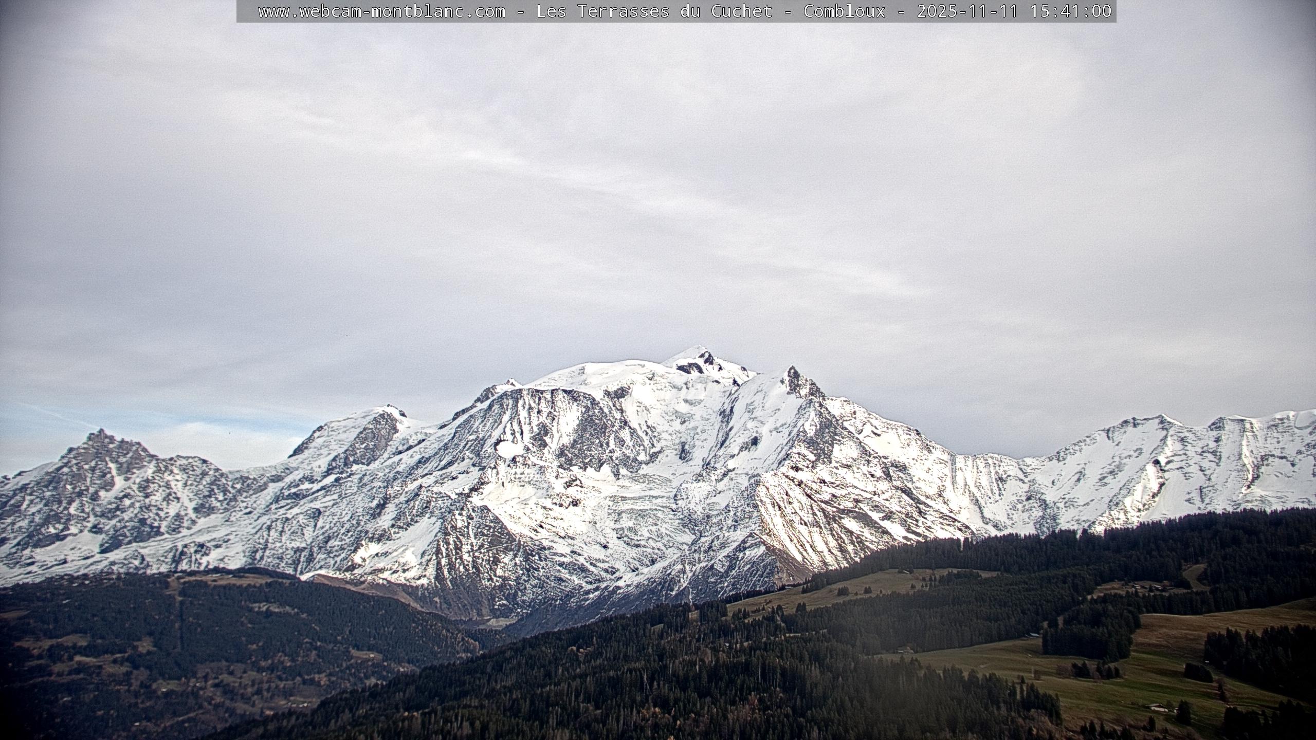 Vue du Mont-Blanc
