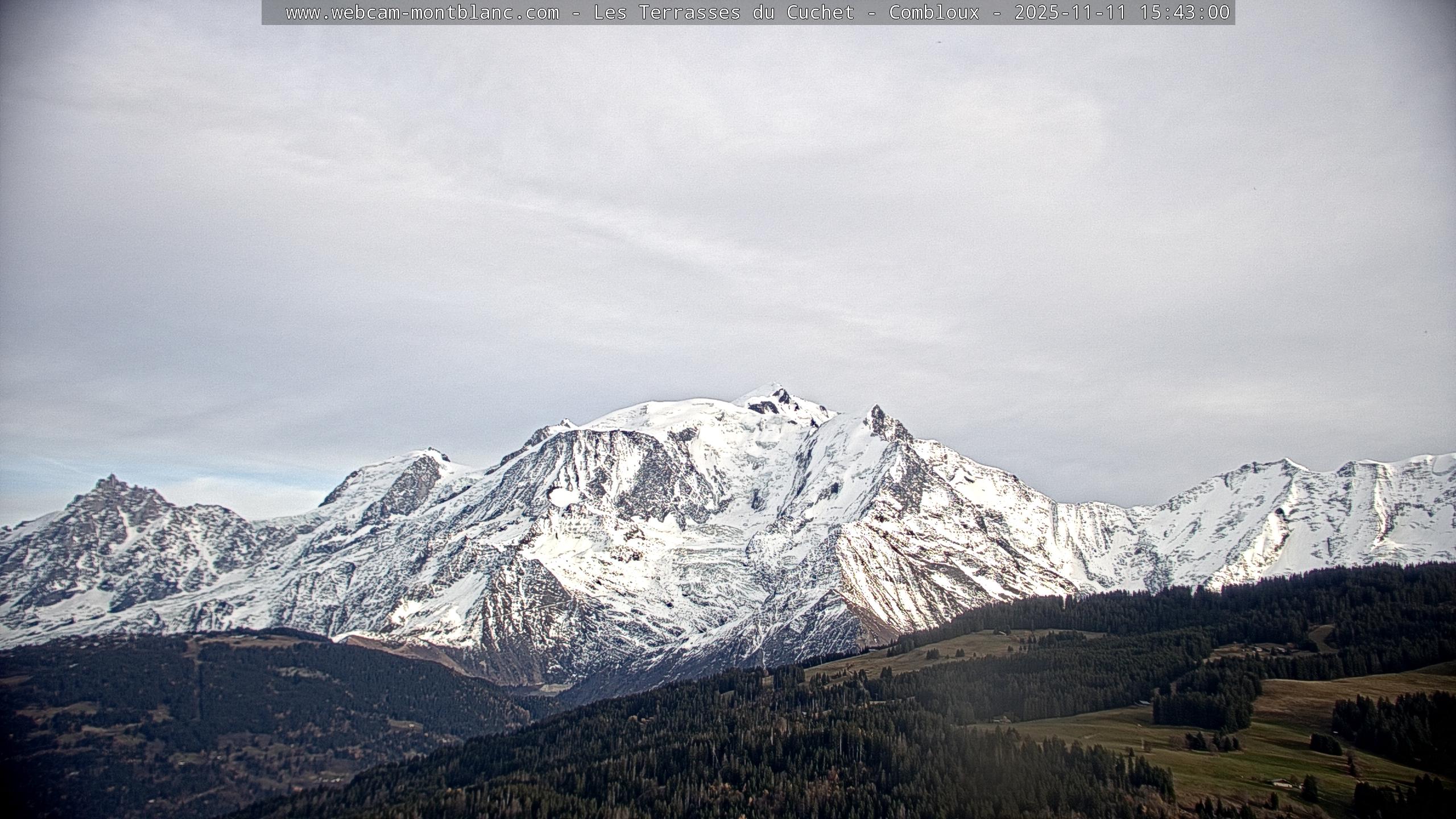 Vue du Mont-Blanc