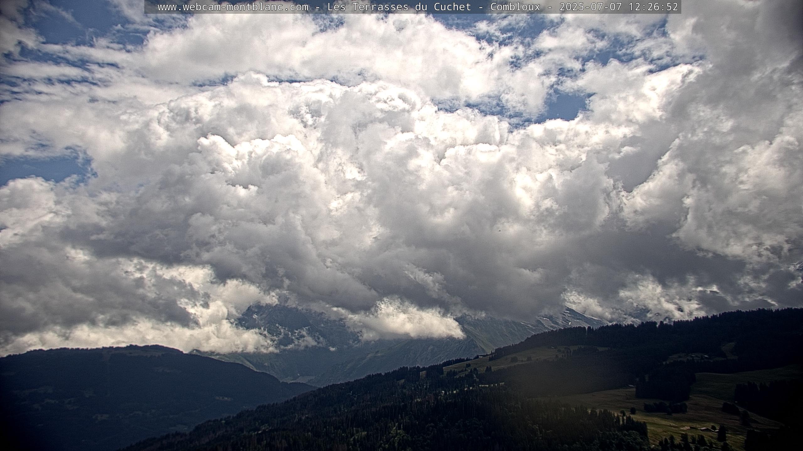 Vue du Mont-Blanc
