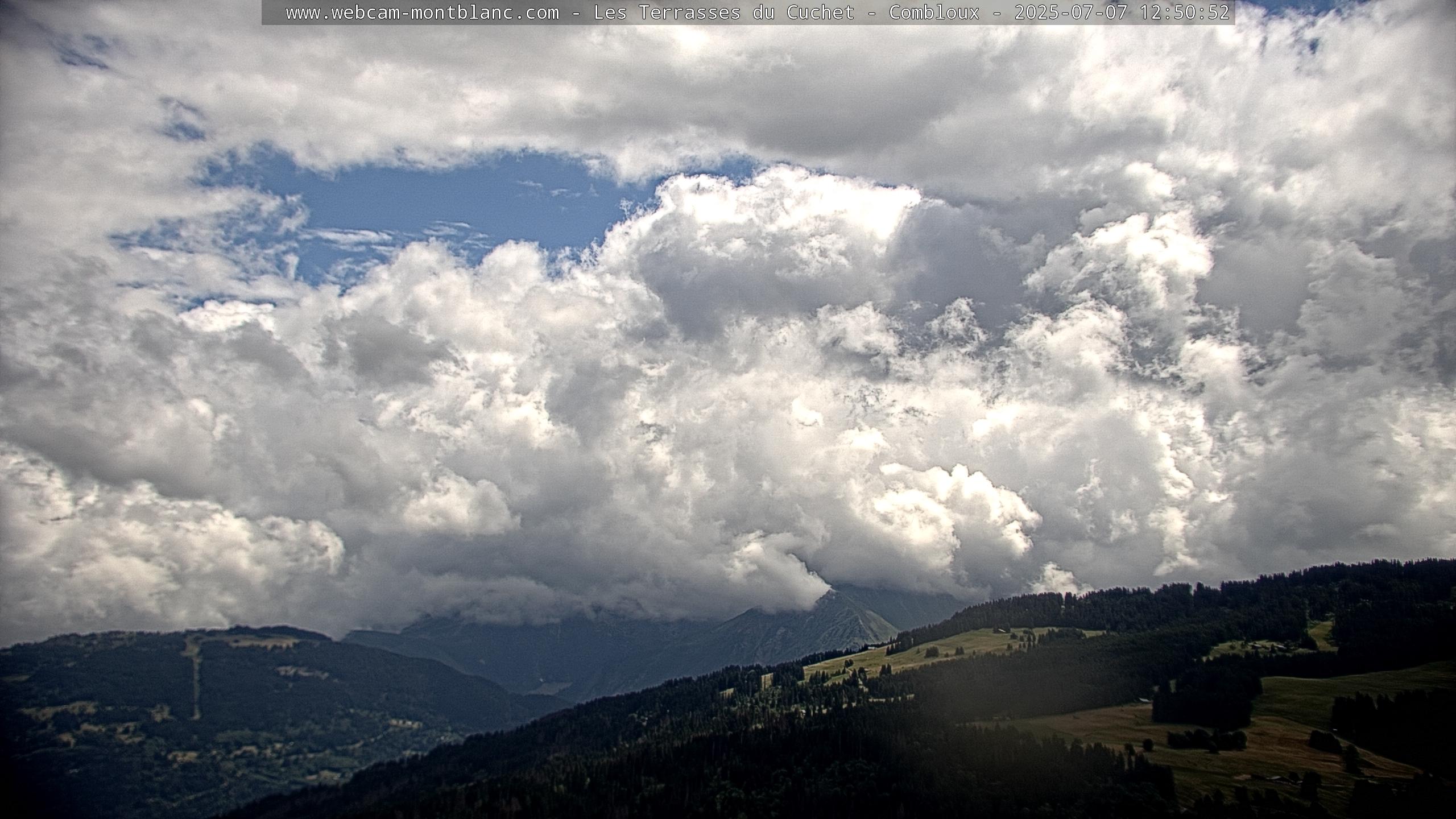 Vue du Mont-Blanc
