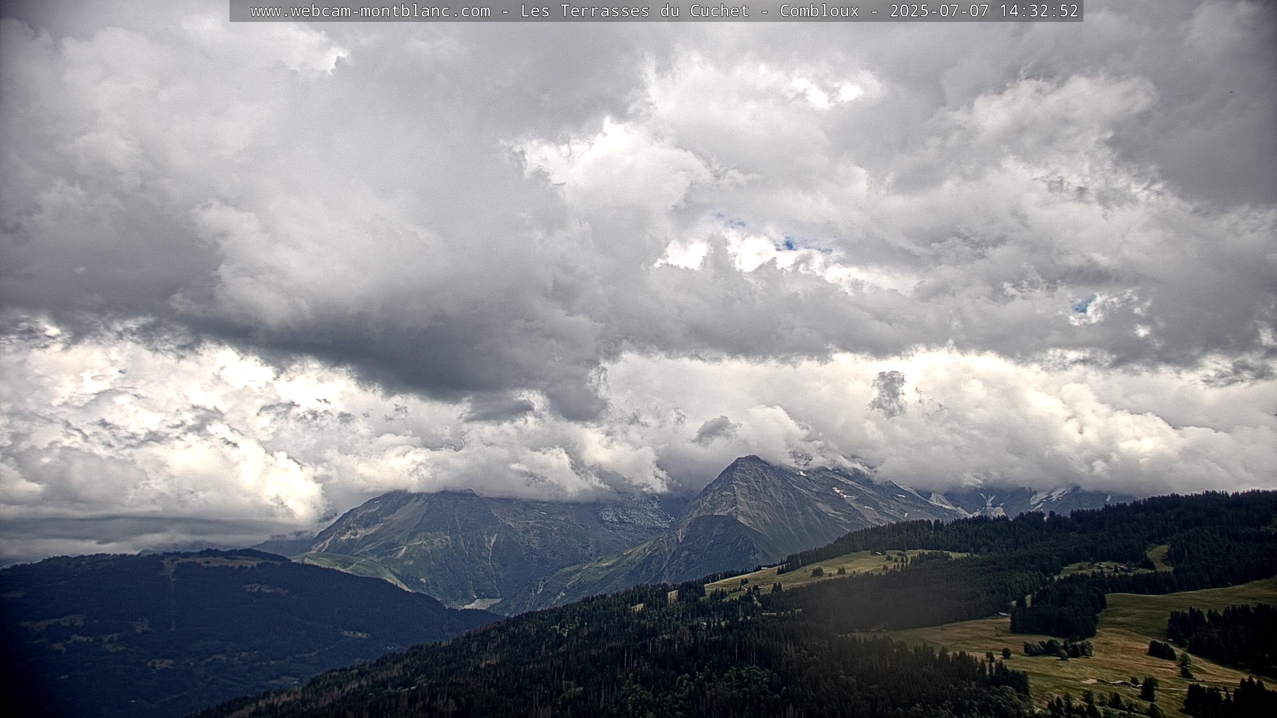 Vue du Mont-Blanc