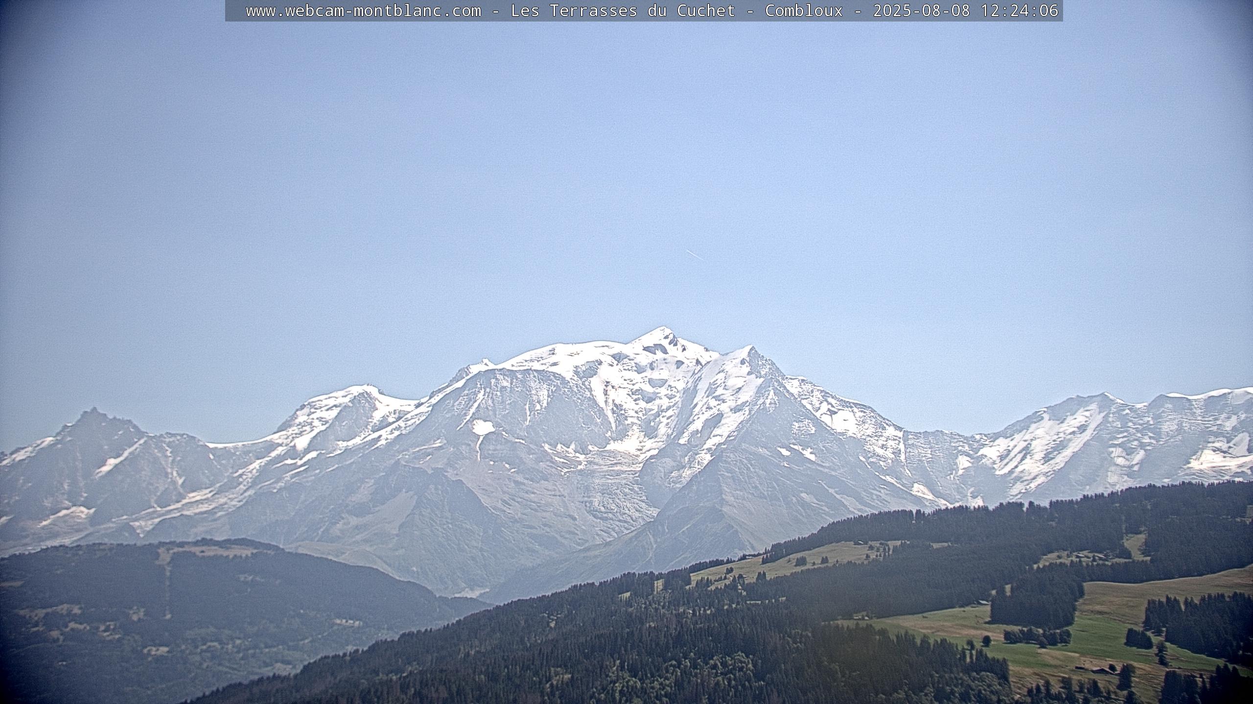 Vue du Mont-Blanc