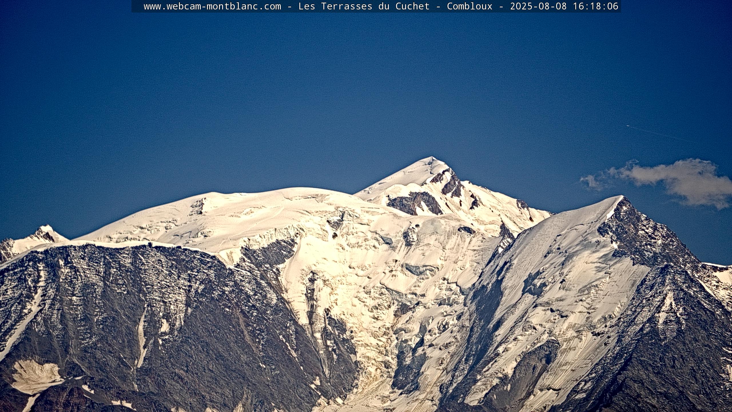 Vue du Mont-Blanc