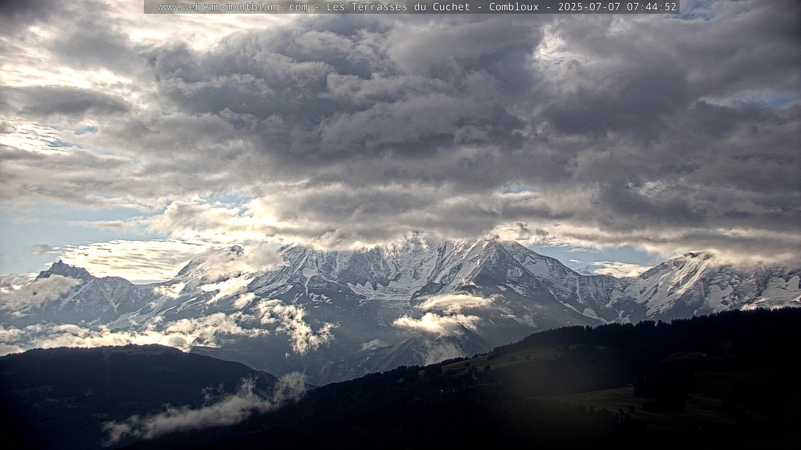 Vue du Mont-Blanc