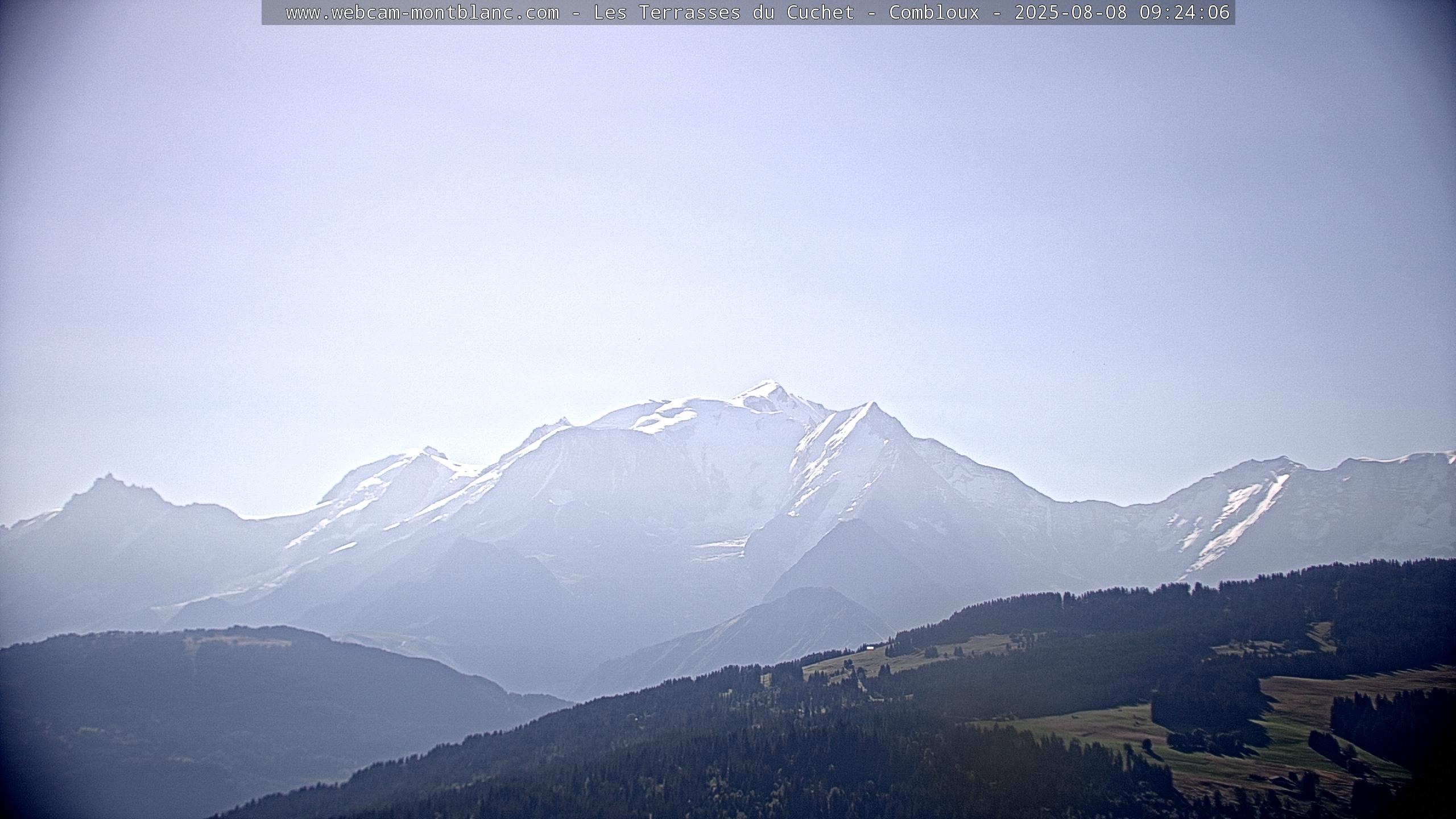 Vue du Mont-Blanc