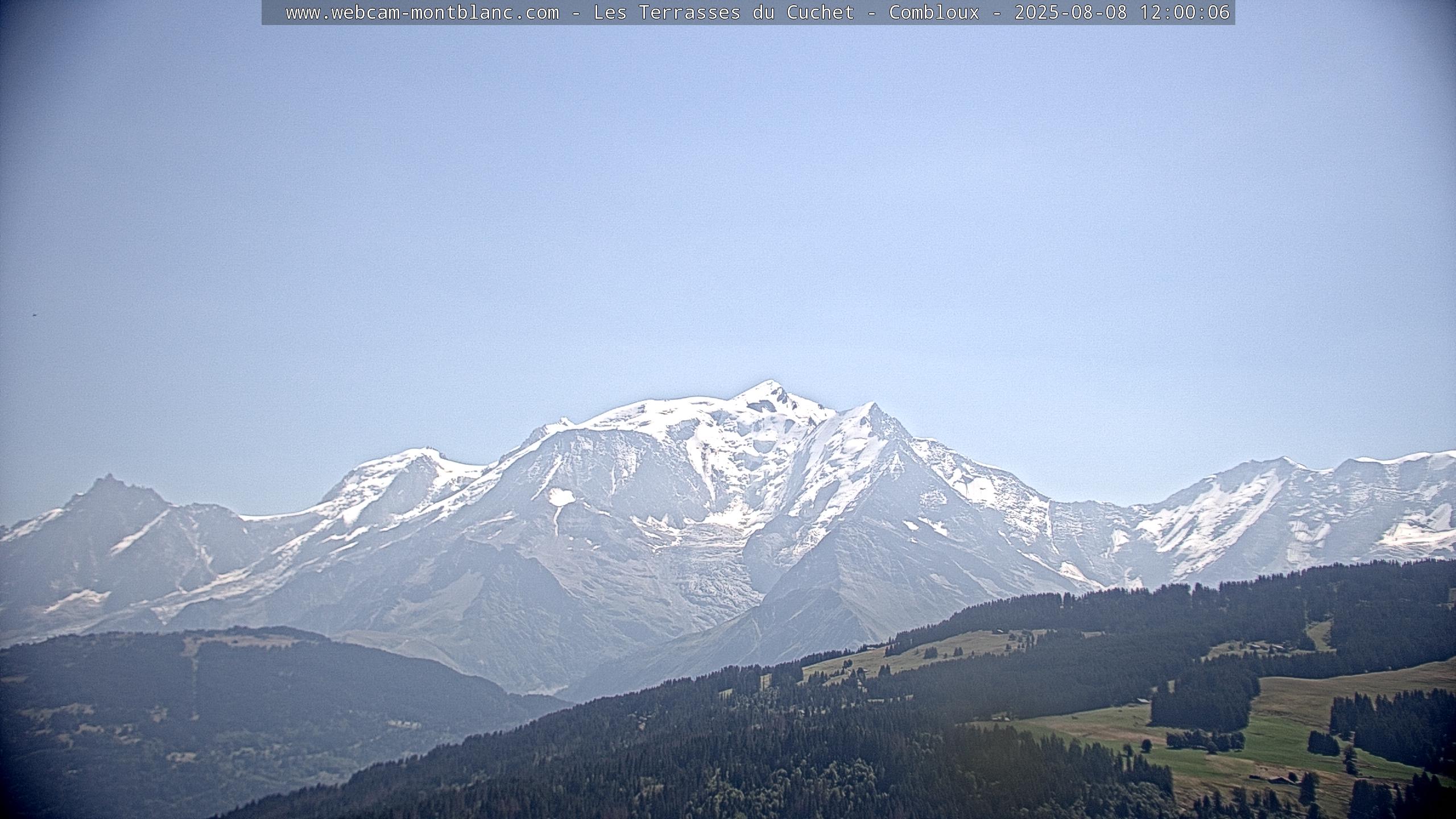 Vue du Mont-Blanc