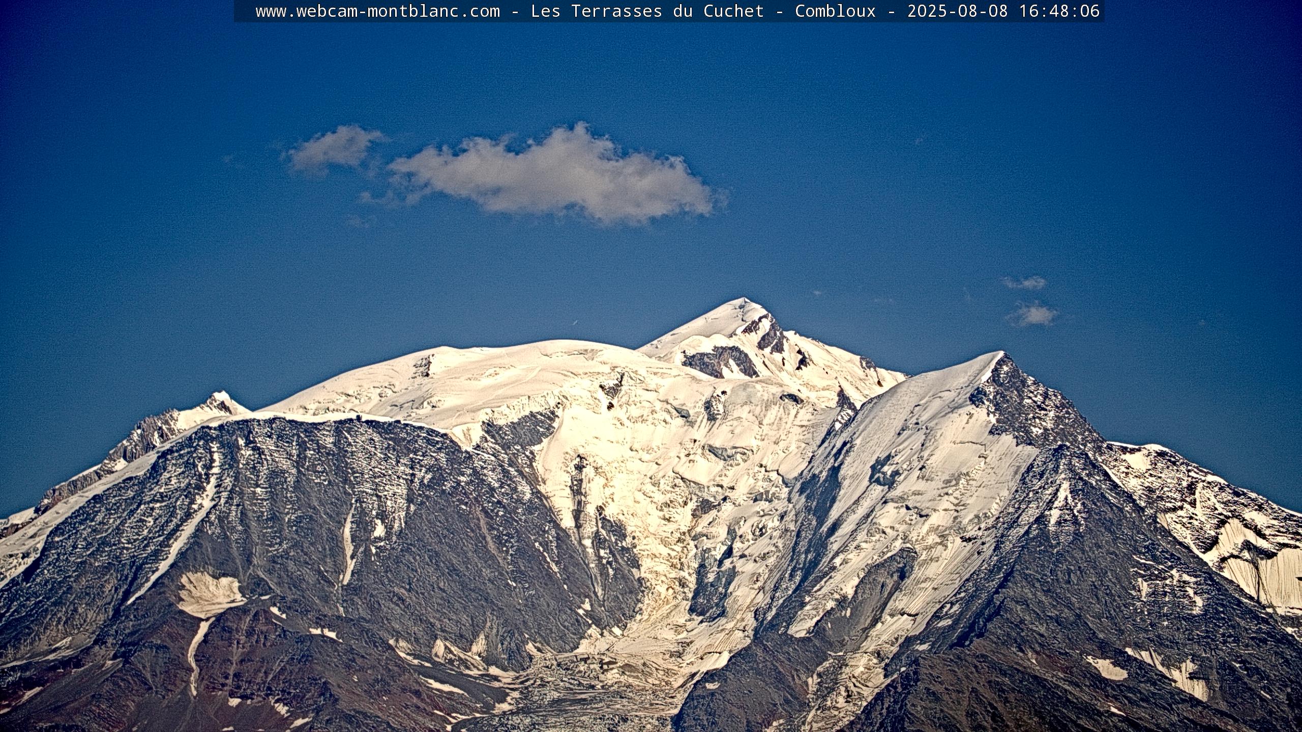 Vue du Mont-Blanc