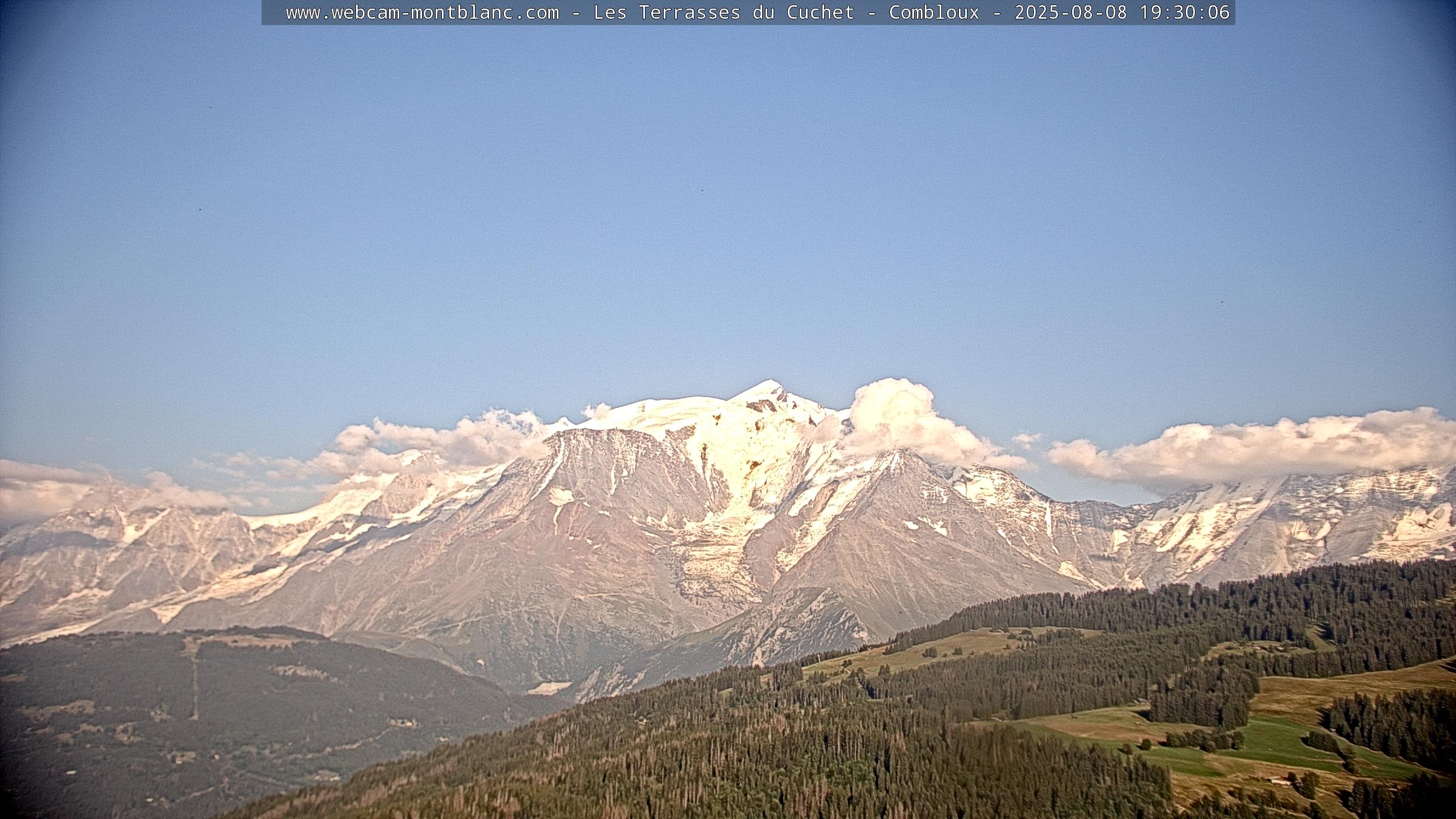 Vue du Mont-Blanc